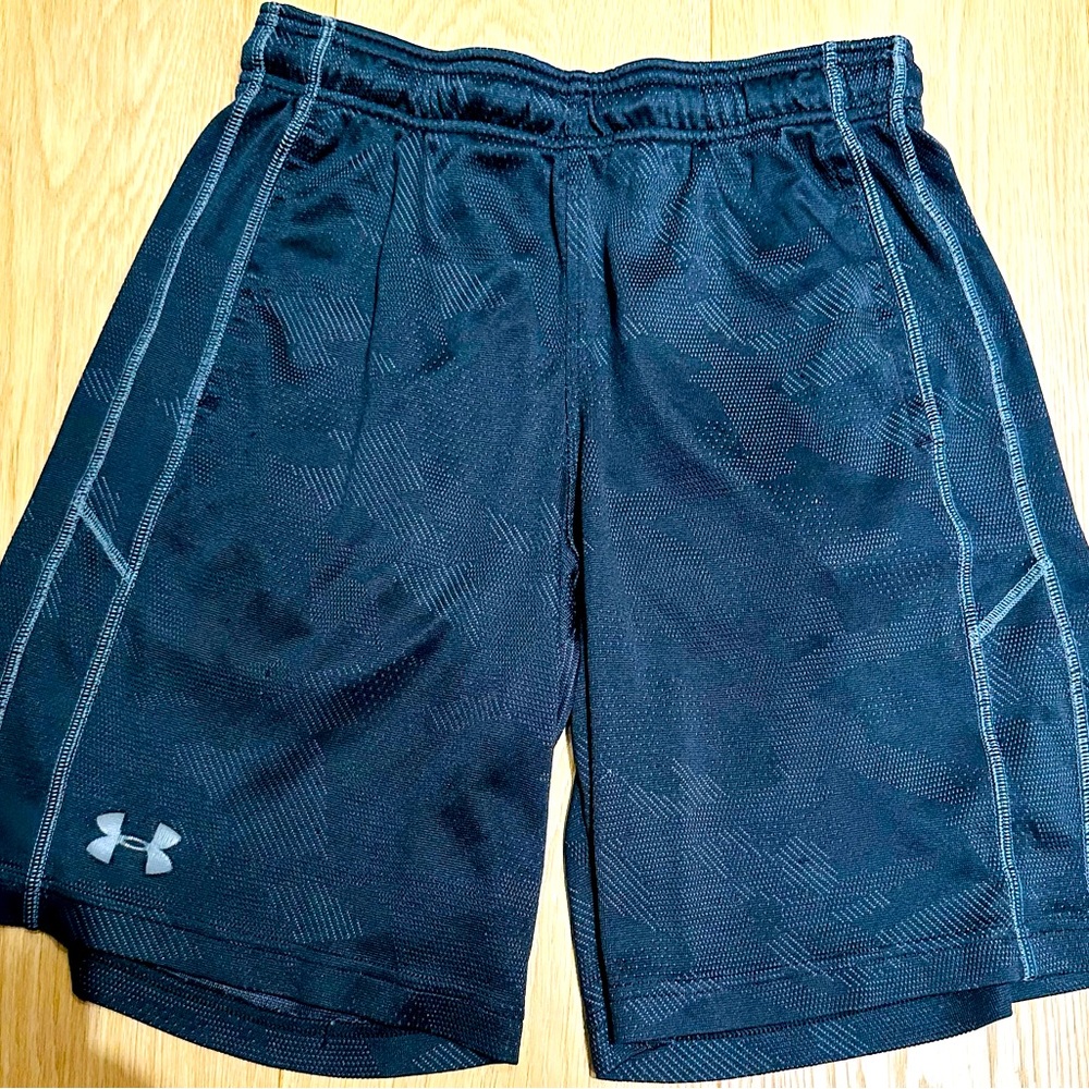 Under armour black training shorts size small